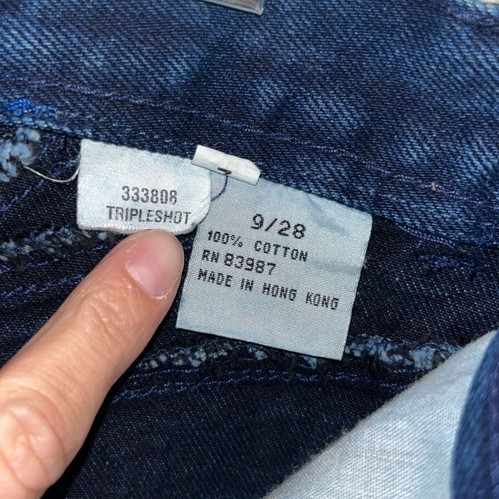 Vintage western cowgirl Blaze high waisted tripleshot jeans size 9/28 - Picture 9 of 13